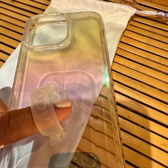 Loopy Case Fits 15 Pro Max Clear Opal - Picture 8 of 16